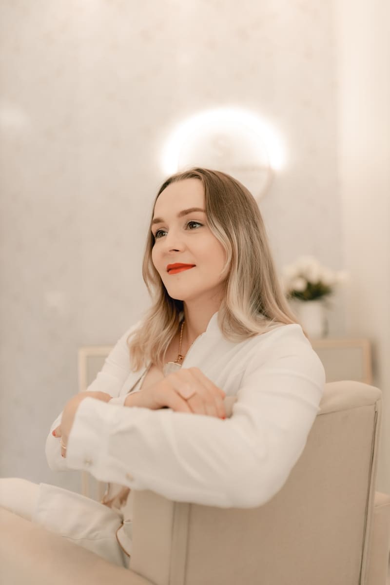Priya Ramanathan, Lumière's skin artist, smiling